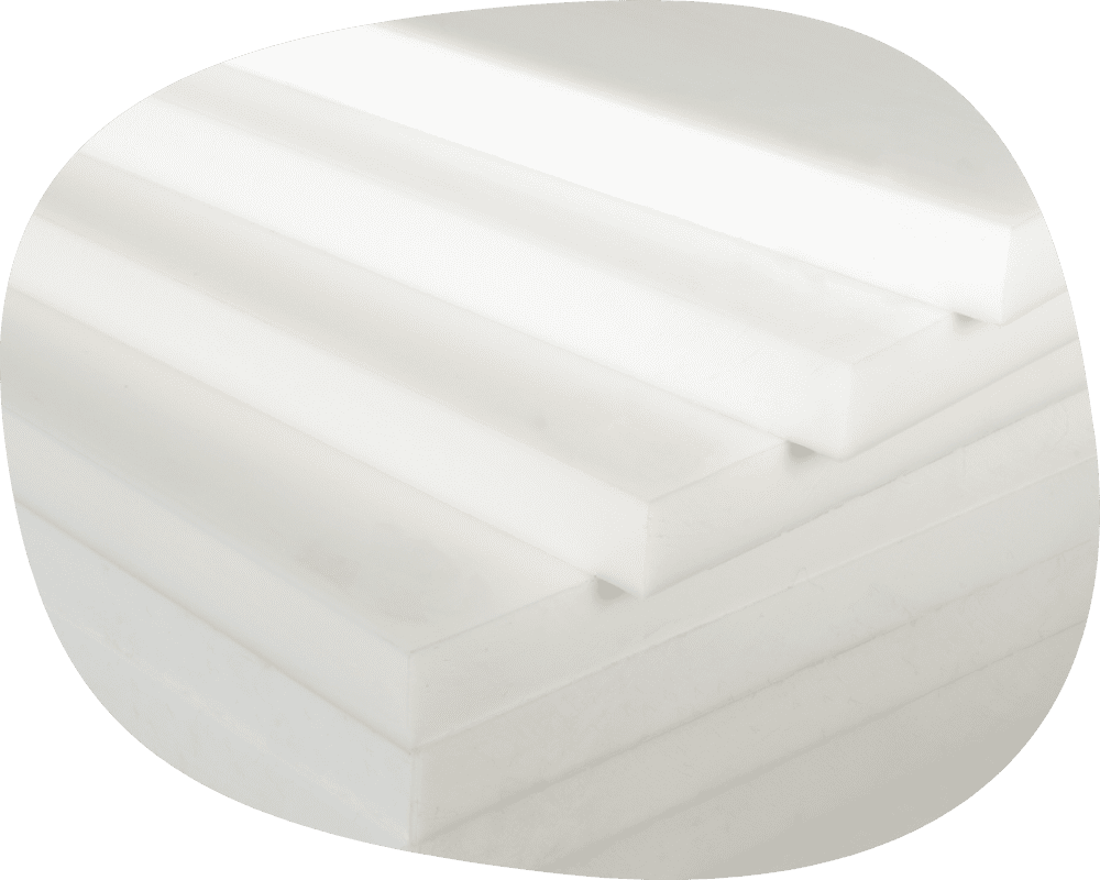 a stack of white sheets stacked on top of each other.