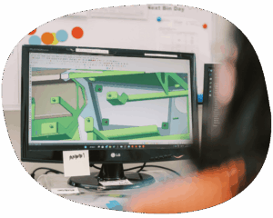 A BCJ Plastic Products employee designing custom plastic products through plastic prototyping in Perth.